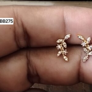 Olive Branch Cartilage Climber Brass Ball Back Studs (BB275)